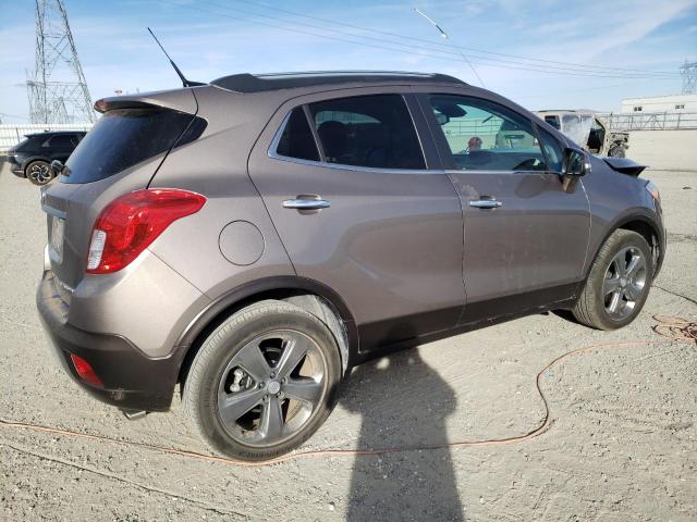 KL4CJASB0EB762720 - 2014 BUICK ENCORE BROWN photo 3