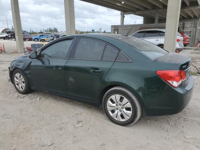 1G1PA5SH6E7401698 - 2014 CHEVROLET CRUZE LS GREEN photo 2