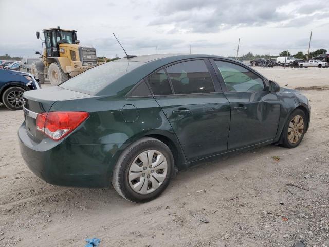 1G1PA5SH6E7401698 - 2014 CHEVROLET CRUZE LS GREEN photo 3