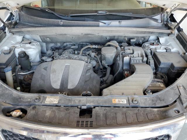 5XYKUDA2XDG412494 - 2013 KIA SORENTO EX SILVER photo 12