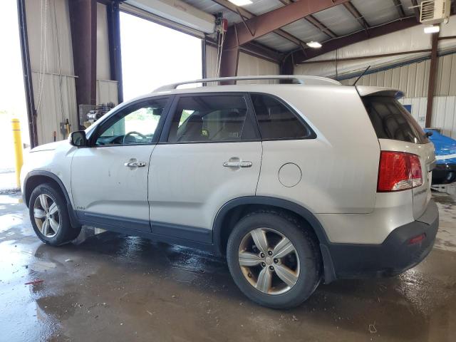 5XYKUDA2XDG412494 - 2013 KIA SORENTO EX SILVER photo 2