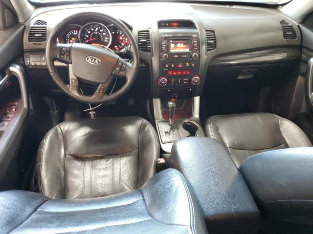 5XYKUDA2XDG412494 - 2013 KIA SORENTO EX SILVER photo 8