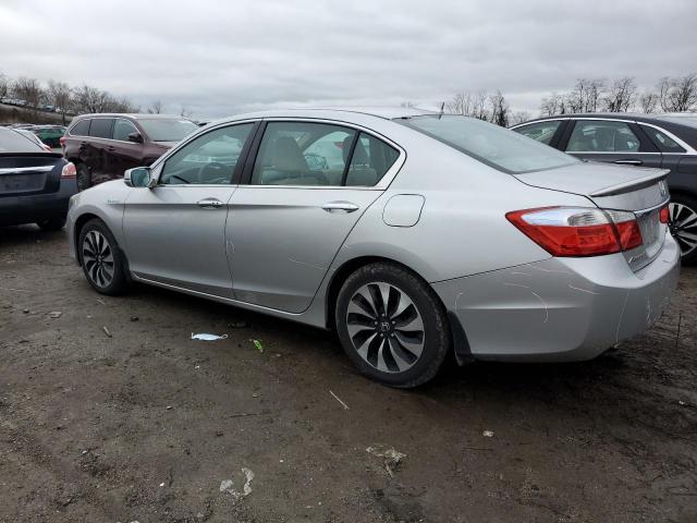 1HGCR6F30FA005081 - 2015 HONDA ACCORD HYBRID SILVER photo 2