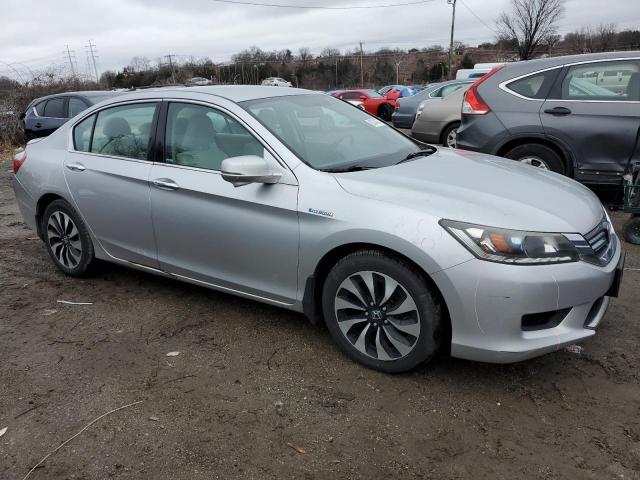 1HGCR6F30FA005081 - 2015 HONDA ACCORD HYBRID SILVER photo 4