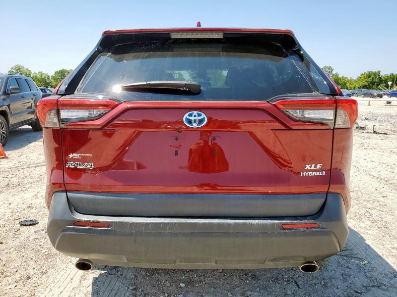 4T3RWRFV4NU058726 - 2022 TOYOTA RAV4 XLE Qırmızı foto 6