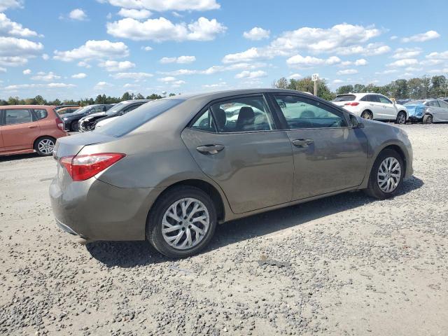 2T1BURHE6JC981993 - 2018 TOYOTA COROLLA L Grau Foto 3