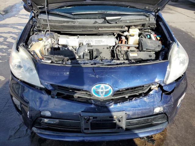 JTDKN3DU8D0337563 - 2013 TOYOTA PRIUS BLUE photo 11