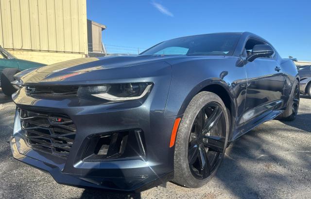 1G1FK1R64K0116881 - 2019 CHEVROLET CAMARO ZL1 BLUE photo 2