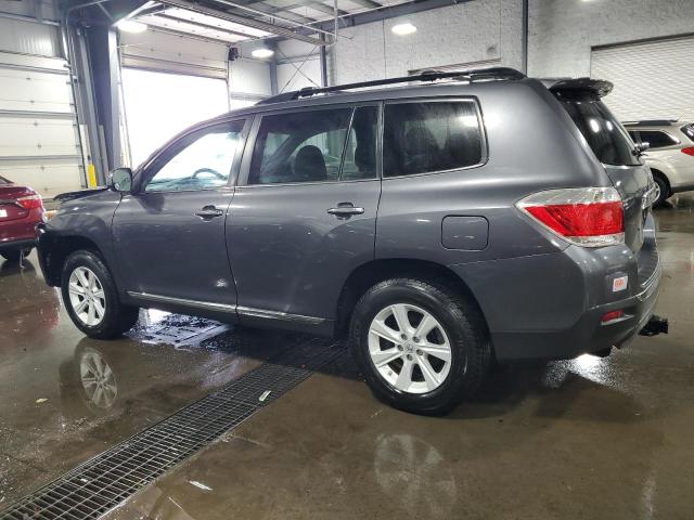 5TDBK3EH9DS189494 - 2013 TOYOTA HIGHLANDER BASE Сұр фото 2