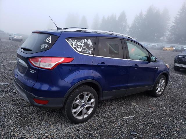 1FMCU9J93EUA53533 - 2014 FORD ESCAPE TITANIUM BLUE photo 3