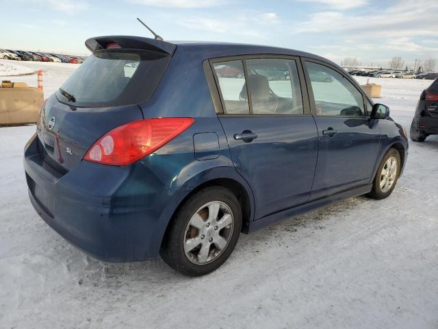 3N1BC13E37L418985 - 2007 NISSAN VERSA S BLUE photo 3