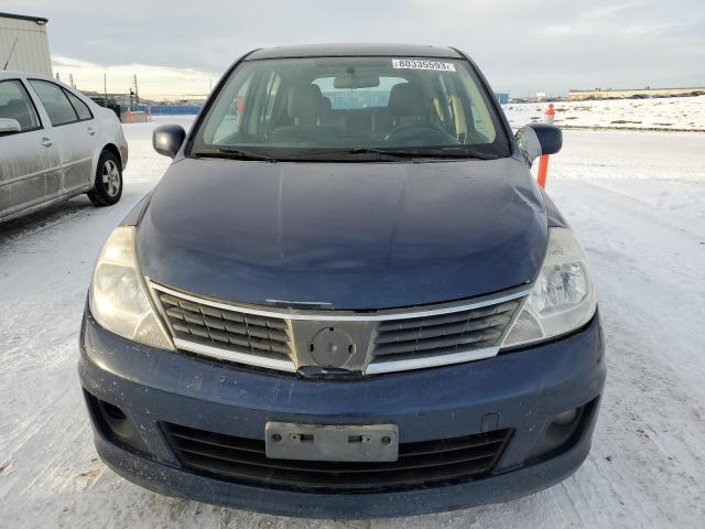 3N1BC13E37L418985 - 2007 NISSAN VERSA S BLUE photo 5