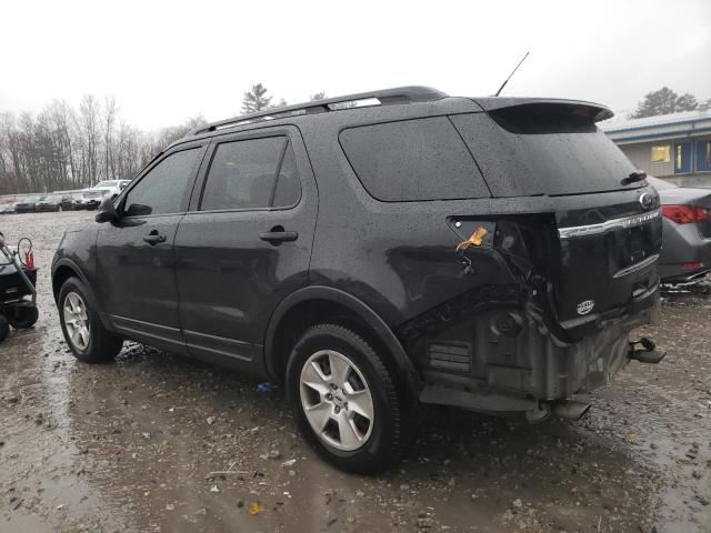 1FM5K8B81EGA76550 - 2014 FORD EXPLORER BLACK photo 2