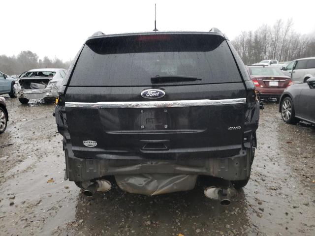 1FM5K8B81EGA76550 - 2014 FORD EXPLORER BLACK photo 6