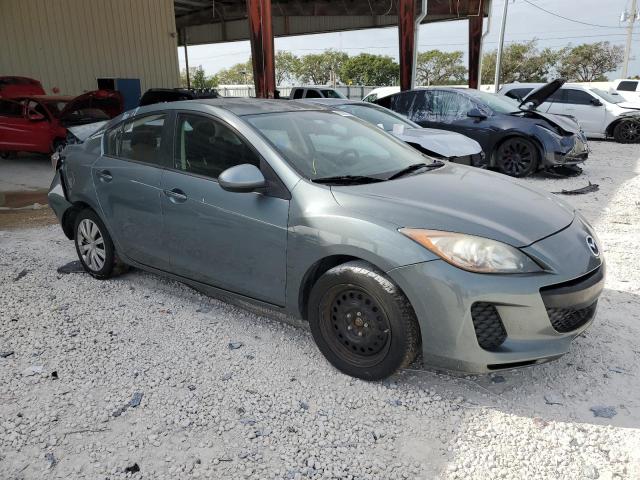 JM1BL1UF4C1588827 - 2012 MAZDA 3 I TEAL photo 4