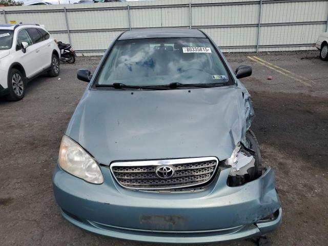 2T1BR32E07C777626 - 2007 TOYOTA COROLLA CE BLUE photo 5