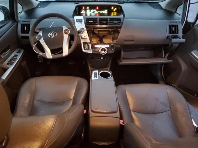 JTDZN3EUXC3056861 - 2012 TOYOTA PRIUS V WHITE photo 8