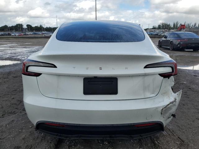 5YJ3E1EA1RF812315 - 2024 TESLA MODEL 3 Սպիտակ լուսանկար 6