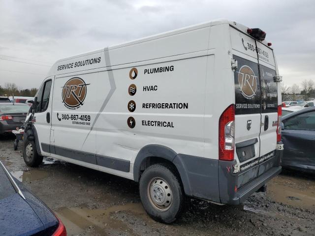 3C6TRVDG5HE528604 - 2017 RAM PROMASTER 2500 HIGH WHITE photo 2