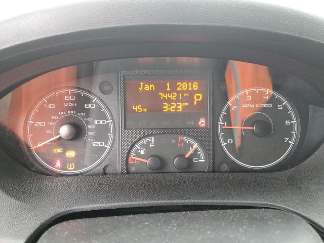 3C6TRVDG5HE528604 - 2017 RAM PROMASTER 2500 HIGH WHITE photo 9