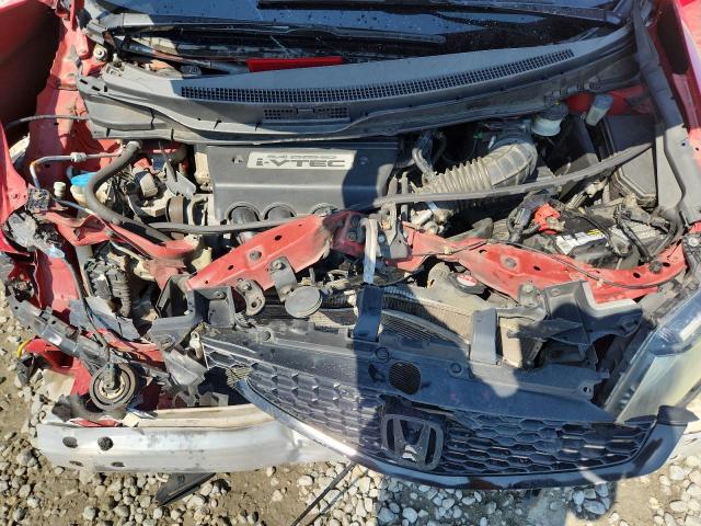2HGFG4A50CH702876 - 2012 HONDA CIVIC SI RED photo 11