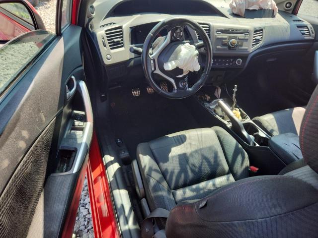 2HGFG4A50CH702876 - 2012 HONDA CIVIC SI RED photo 8