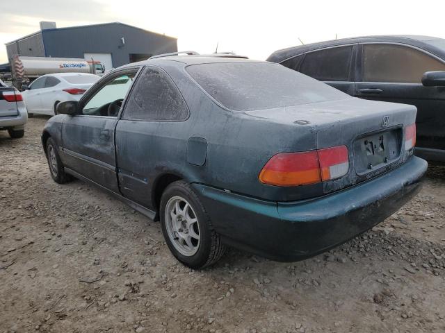 1HGEJ8245WL078512 - 1998 HONDA CIVIC EX GREEN photo 2