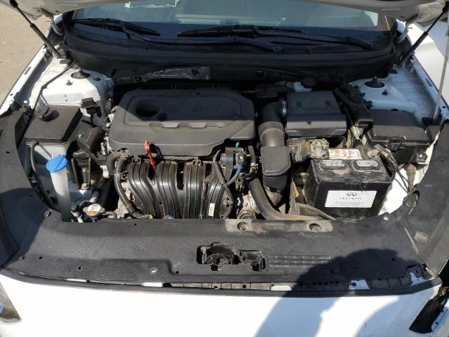 5NPE24AF2JH700634 - 2018 HYUNDAI SONATA SE WHITE photo 11