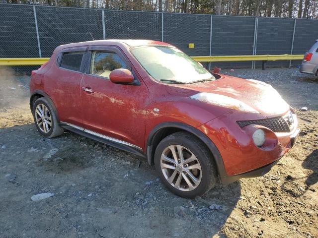 JN8AF5MV4BT028752 - 2011 NISSAN JUKE S RED photo 4