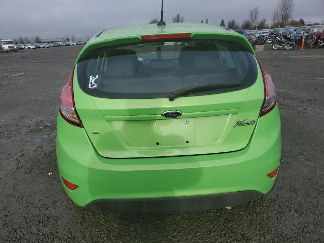 3FADP4EJ9EM196410 - 2014 FORD FIESTA SE GREEN photo 6