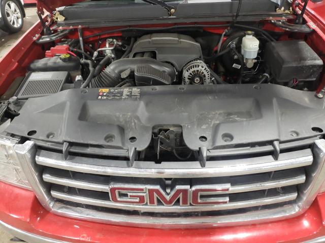 3GTP2VE72DG289654 - 2013 GMC SIERRA K1500 SLE RED photo 11