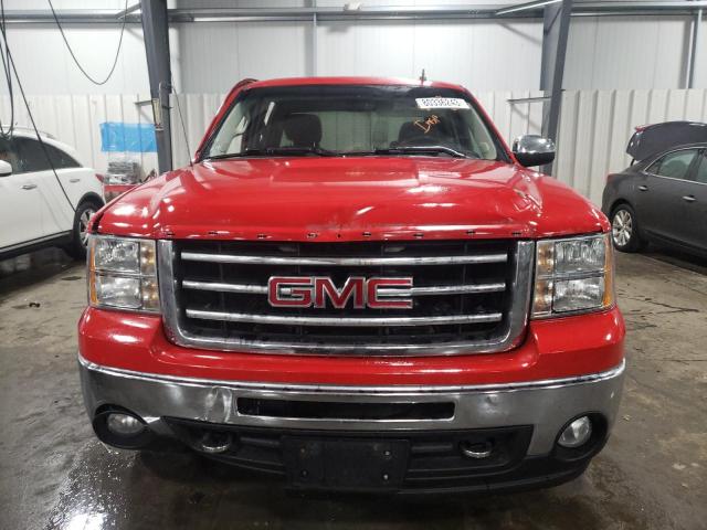 3GTP2VE72DG289654 - 2013 GMC SIERRA K1500 SLE RED photo 5