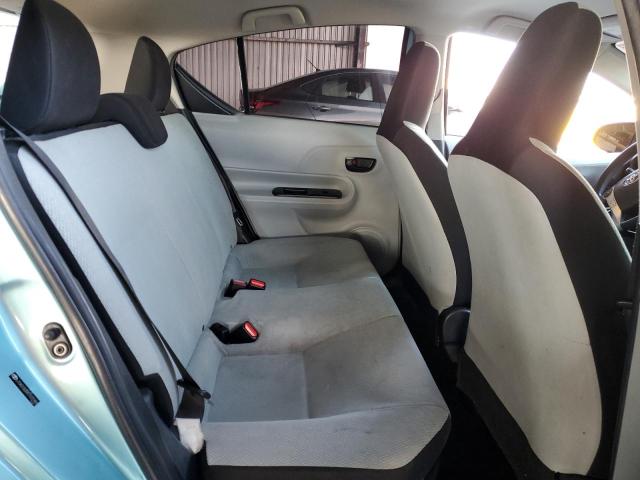 JTDKDTB39C1025984 - 2012 TOYOTA PRIUS C Türkis Foto 10