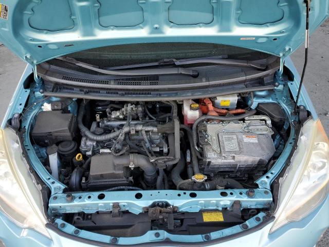 JTDKDTB39C1025984 - 2012 TOYOTA PRIUS C Türkis Foto 11