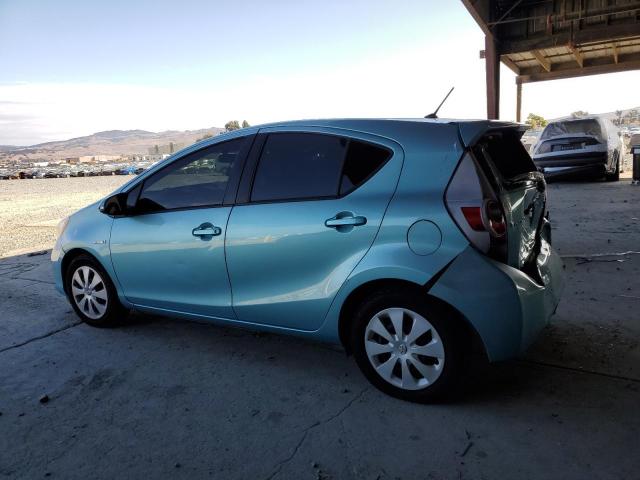 JTDKDTB39C1025984 - 2012 TOYOTA PRIUS C Türkis Foto 2