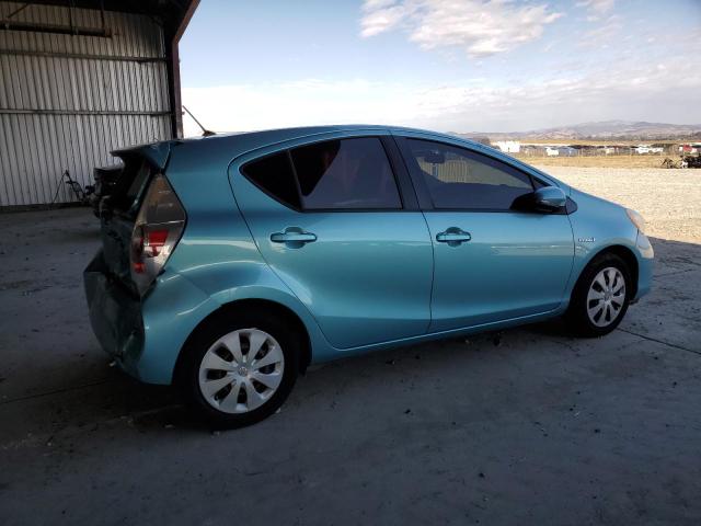 JTDKDTB39C1025984 - 2012 TOYOTA PRIUS C Türkis Foto 3