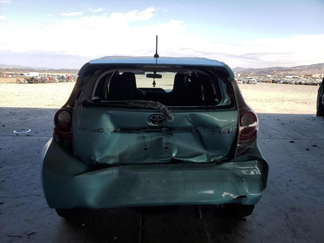 JTDKDTB39C1025984 - 2012 TOYOTA PRIUS C Türkis Foto 6