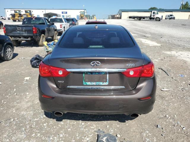JN1BV7AR9FM404774 - 2015 INFINITI Q50 BASE გრაფიტი ფოტო 6