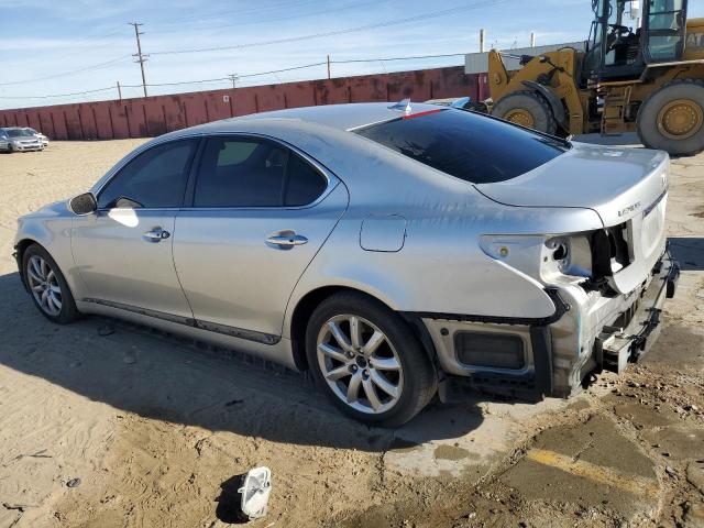 JTHBL46FX75039077 - 2007 LEXUS LS 460 SILVER photo 2