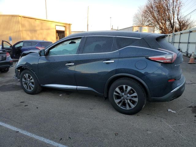 5N1AZ2MH2GN139609 - 2016 NISSAN MURANO S BLUE photo 2