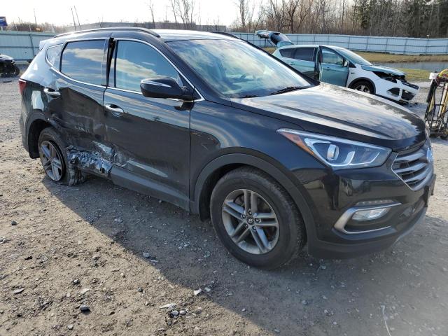 5XYZUDLBXJG519553 - 2018 HYUNDAI SANTA FE S BLACK photo 4