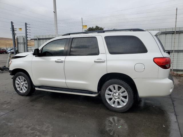 5TDDW5G10ES094803 - 2014 TOYOTA SEQUOIA PLATINUM WHITE photo 2