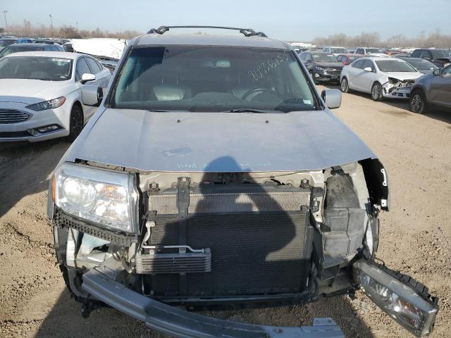 5FNYF4H65CB007257 - 2012 HONDA PILOT EXL SILVER photo 5