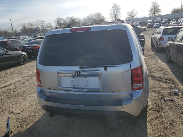 5FNYF4H65CB007257 - 2012 HONDA PILOT EXL SILVER photo 6