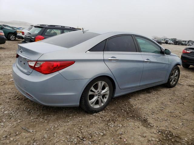 5NPEC4ACXBH161328 - 2011 HYUNDAI SONATA SE BLUE photo 3