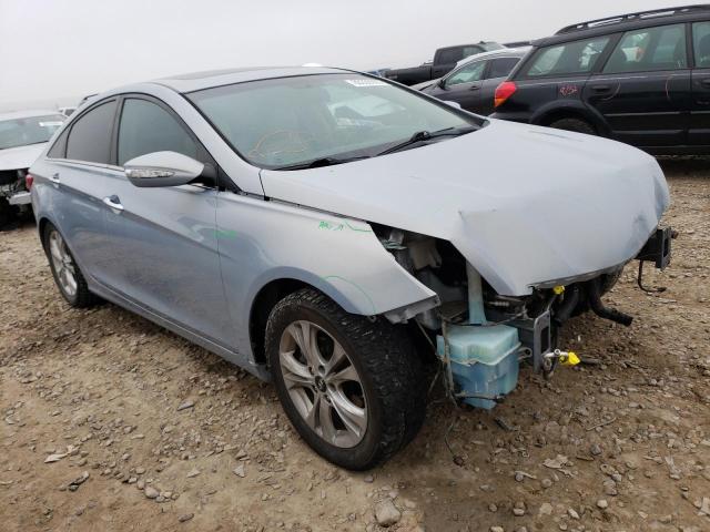 5NPEC4ACXBH161328 - 2011 HYUNDAI SONATA SE BLUE photo 4