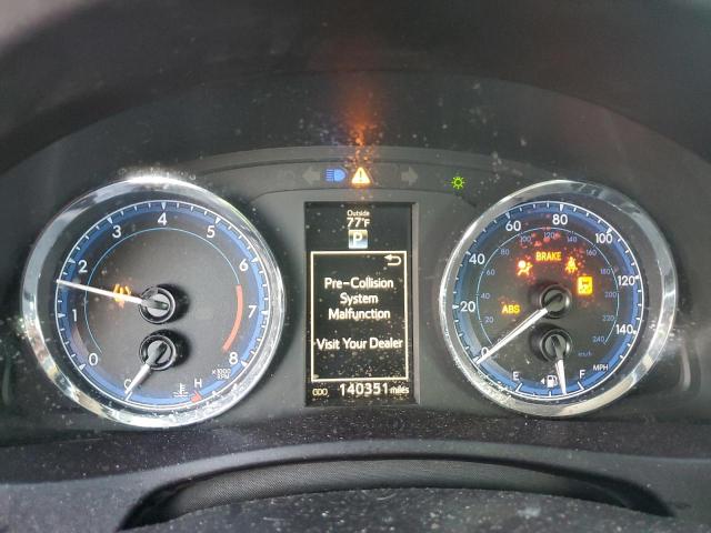 5YFBURHE2JP827331 - 2018 TOYOTA COROLLA L WHITE photo 9