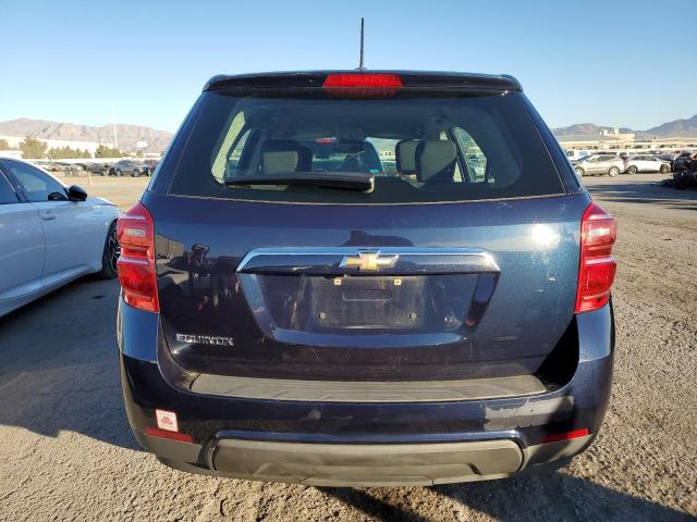 2GNALBEKXH1533949 - 2017 CHEVROLET EQUINOX LS BLUE photo 6