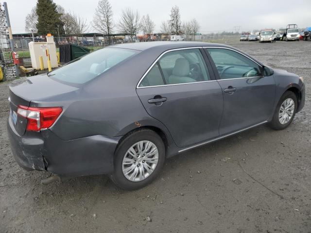 4T4BF1FK3CR196956 - 2012 TOYOTA CAMRY BASE GRAY photo 3