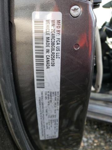 2C4RC3BG8LR258139 - 2020 CHRYSLER PACIFICA TOURING L GRAY photo 13